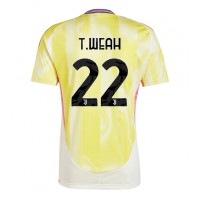 Juventus Timothy Weah #22 Replica Away Shirt 2024-25 Short Sleeve